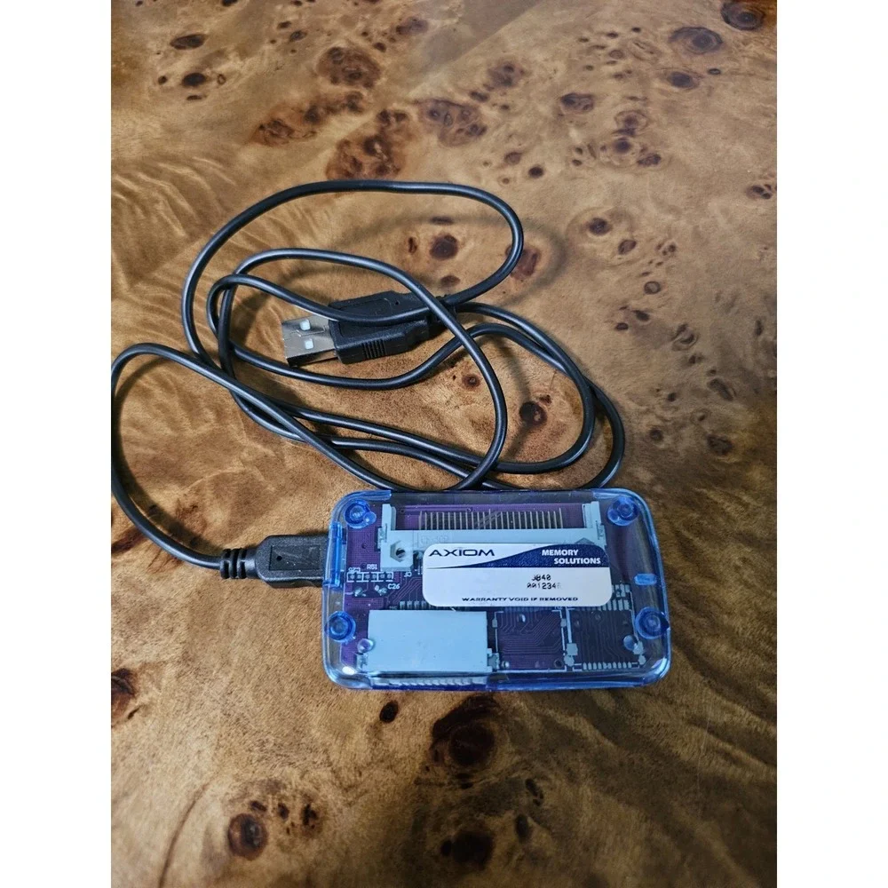 Axiom AllN1RDR-AX External Card Reader With Micro SD Slot USB 2.0